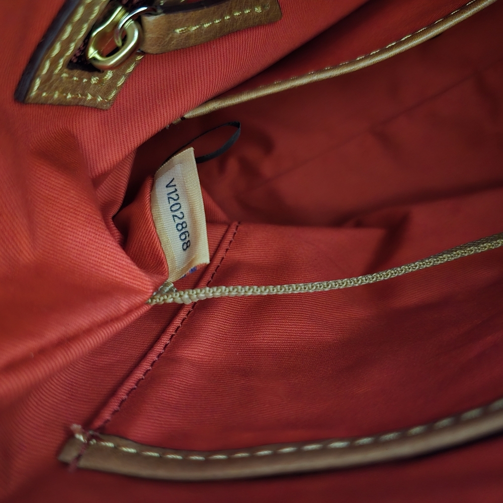 Dooney & Bourke Brown Leather Shoulder Bag - Picture 10 of 11